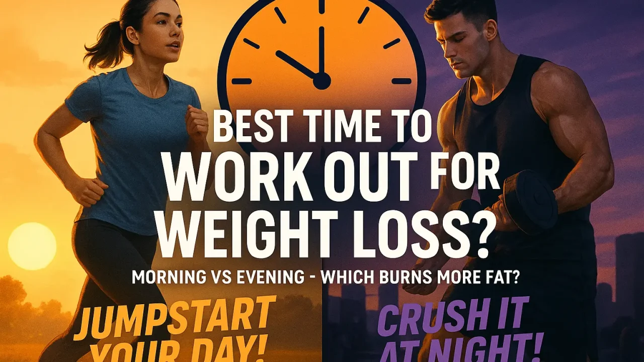 Best Time to Work Out for Weight Loss